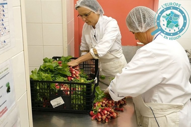 Des cantines approvisionnées via des circuits courts en Seine-et-Marne