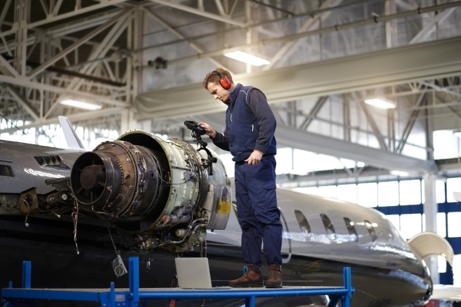 A Montereau-sur-le-Jard, en Seine-et-Marne, un centre dédié à la formation de métiers en tension dans le domaine aéronautique a ouvert en 2019.